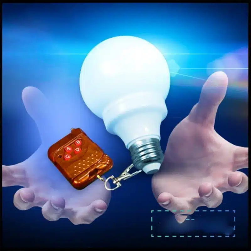 Ampoule multicolore à distance