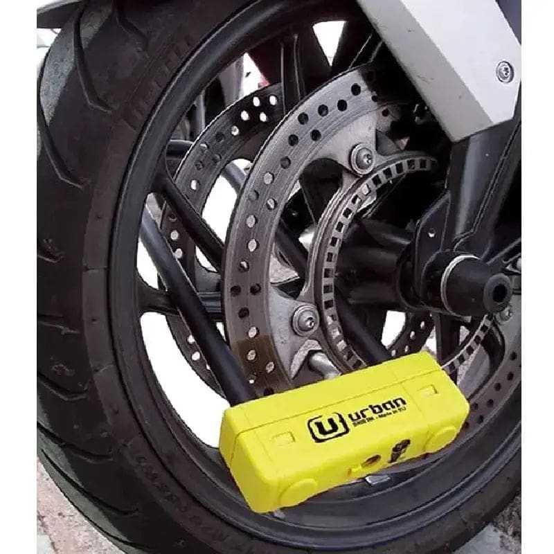 Antivol moto U – UR85 – ø18 – 85*300 Homologation SRA Noir & Jaune – Image 2