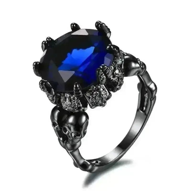 Bague en acier – Pierre gothique – Image 4